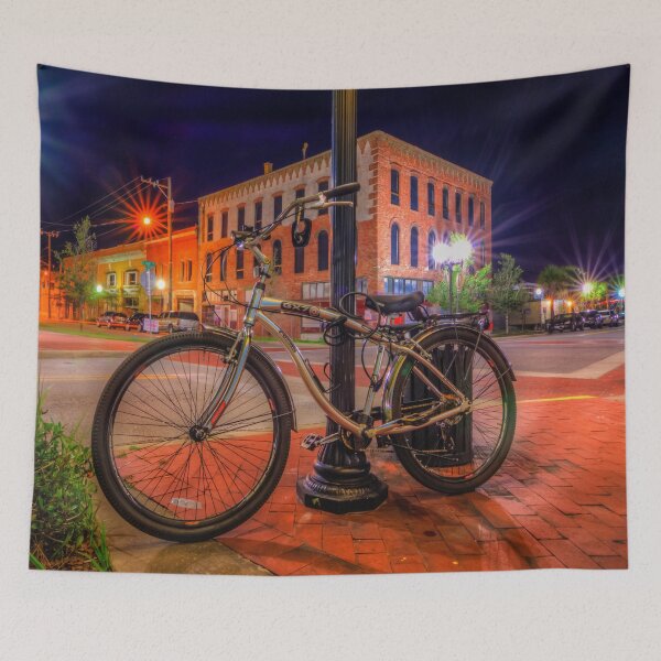 Item preview, City bike riding at Night designed and sold by Steven Kight.