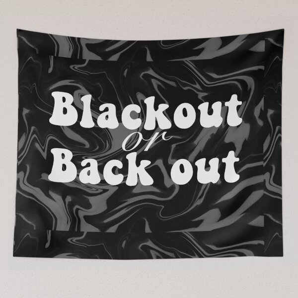 Item preview, Blackout or back out designed and sold by harachb.