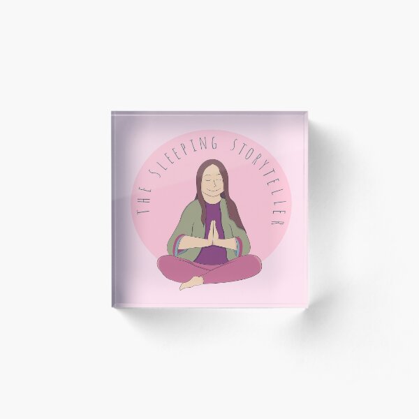 The Sleeping Storyteller Acrylic Block