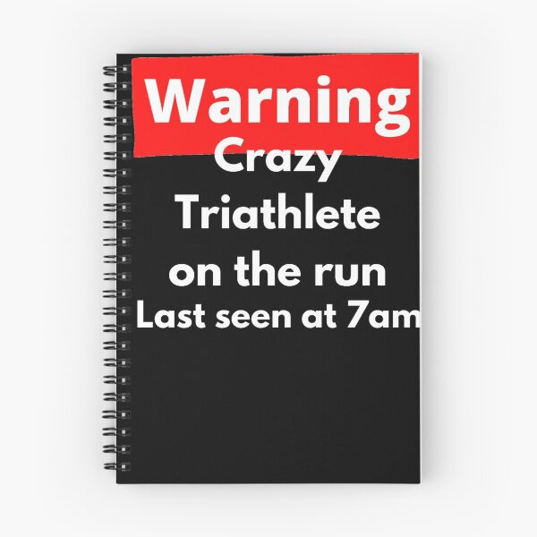 Item preview, Triathlete on the run at 7 am designed and sold by Sonatablue.