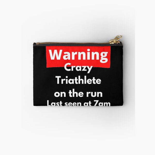 Item preview, Triathlete on the run at 7 am designed and sold by Sonatablue.