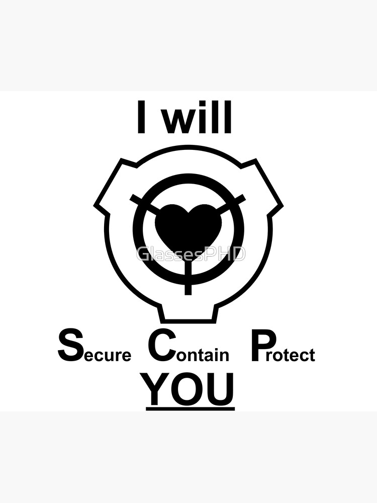 SCP logo Poster by Denielarts