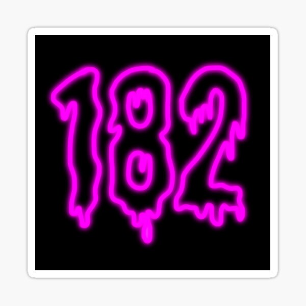 Item preview, 182 sticker glow drip black pink designed and sold by LookAliveVamp.