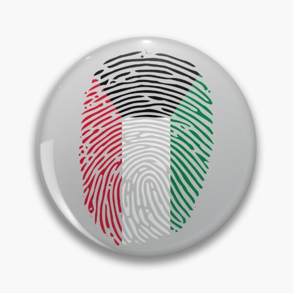 Item preview, Kuwait flag fingerprint 01 designed and sold by Guwwa from Kuwait.
