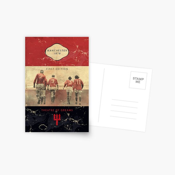Item preview, Vintage Manchester Football Book Cover  designed and sold by Classiqueretro.
