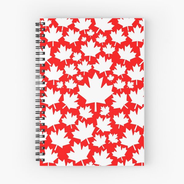 Item preview, White Canada Flag Maple Leaves designed and sold by Livity.