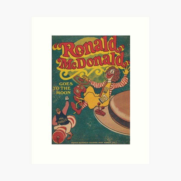 Evil Ronald Mcdonald Art Prints for Sale | Redbubble