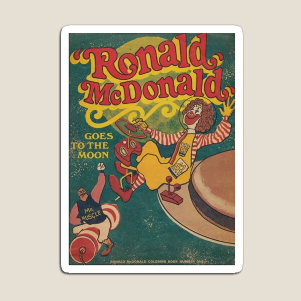 Ronald Mcdonald Magnets for Sale | Redbubble