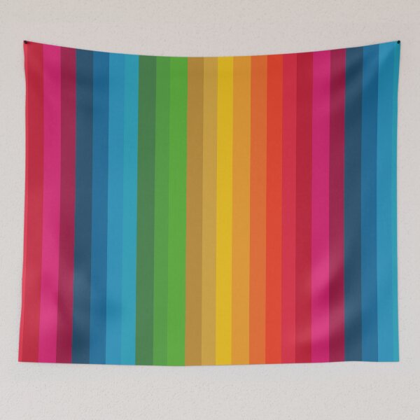 Item preview, Colorful Stripes - Rainbow design - vertical - SDGs designed and sold by greatnorris.