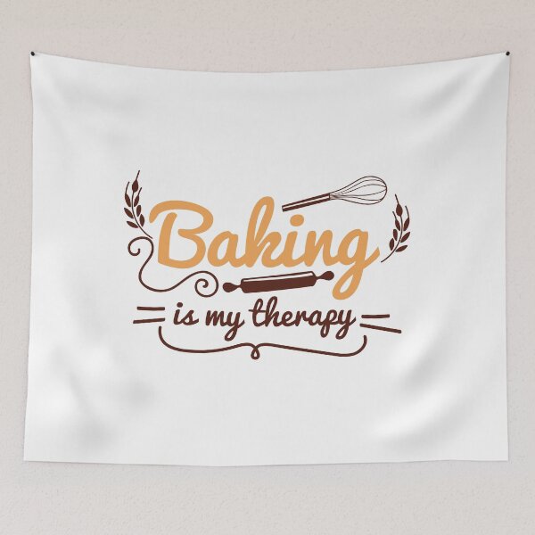 Item preview, Baking Is My Therapy, Gift For Father, Gift For Fathers, Gift For Dad, Gift For Daddy designed and sold by KOURCHAL ART.