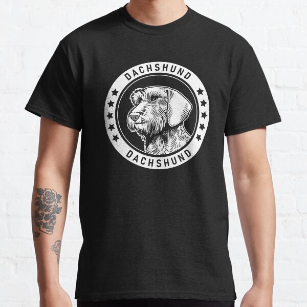 Wirehaired Dachshund Fan Gift Classic T-Shirt