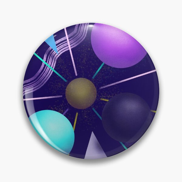 Item preview, Neon shapes - Abstract artwork designed and sold by Julia Rudens.