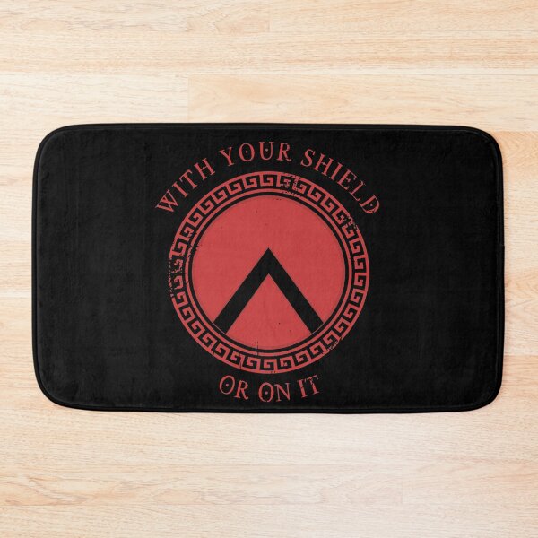 Item preview, With your shield or on it - Spartan Red Design designed and sold by Giacob.
