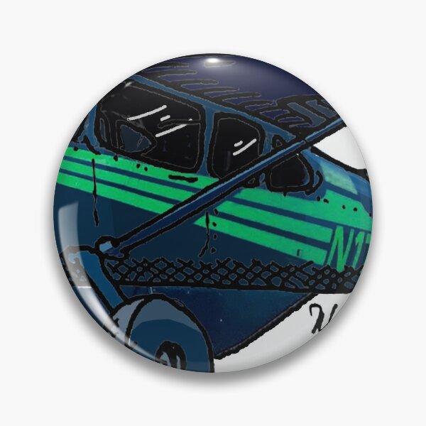 Item preview, 180 Cessna Bush Plane blue designed and sold by Michael Garber.