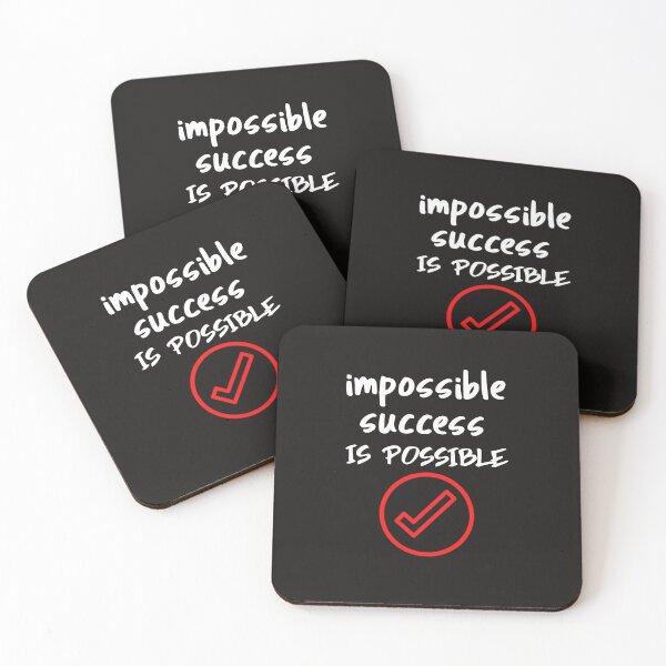 Item preview, IMPOSSIBLE SUCCESS IS POSSIBLE designed and sold by GILLES VAZIRI.