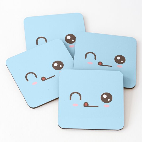Item preview, #10 Kawaii blue face designed and sold by WelcomeToJapan.