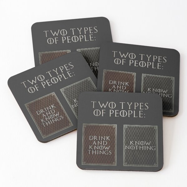 Item preview, Game of thrones 2 types of people  designed and sold by SolarFox.