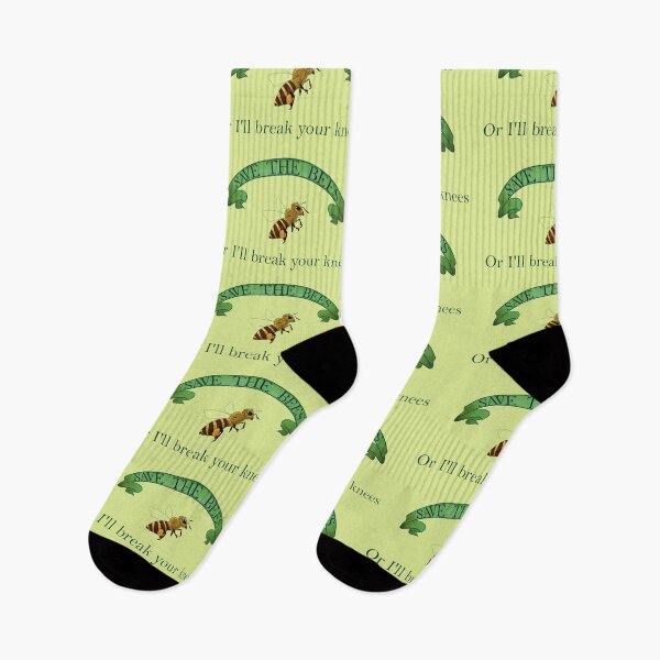 Item preview, Save the bees ! (or I'll break your knees) designed and sold by Tropiconcombre.