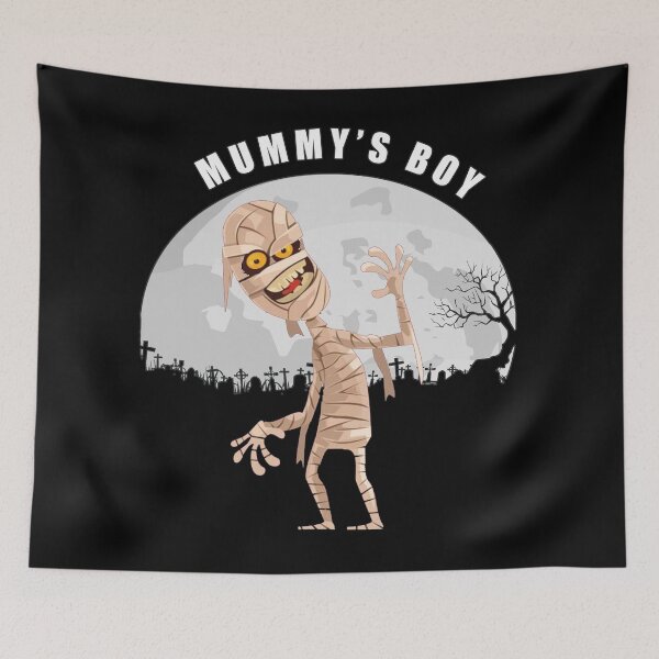 Item preview, Mummy's Boy Halloween Moon  designed and sold by Coder-T.