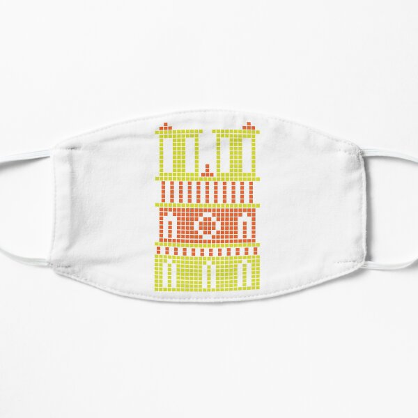 Paris Pixelated Notre Dame - Gift Idea Mask