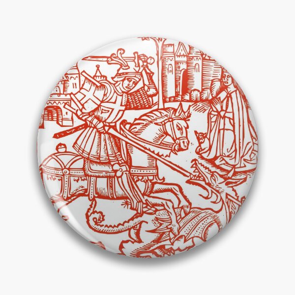 Item preview, St George - Patron Saint of England designed and sold by sirglennbo.