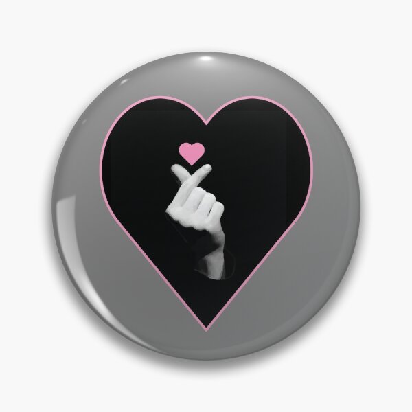 Item preview, K-POP Heart Finger Sign Hand Gesture LOVE designed and sold by Reeks808.