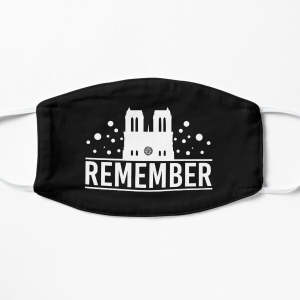 Paris Remember Notre Dame - Gift Idea Mask