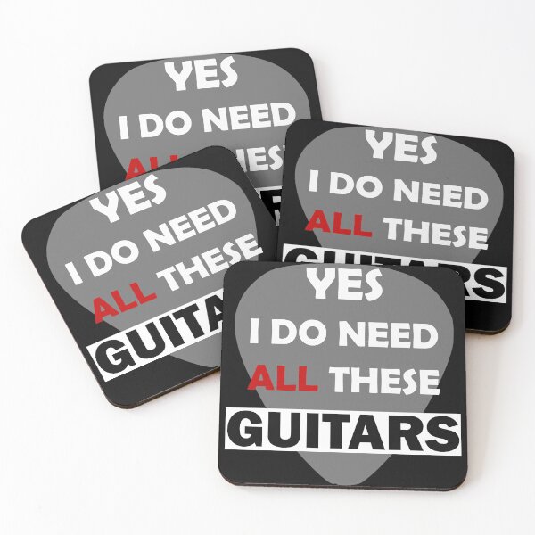 Item preview, Yes I Do Need All These Guitars designed and sold by ShirtheadDesign.