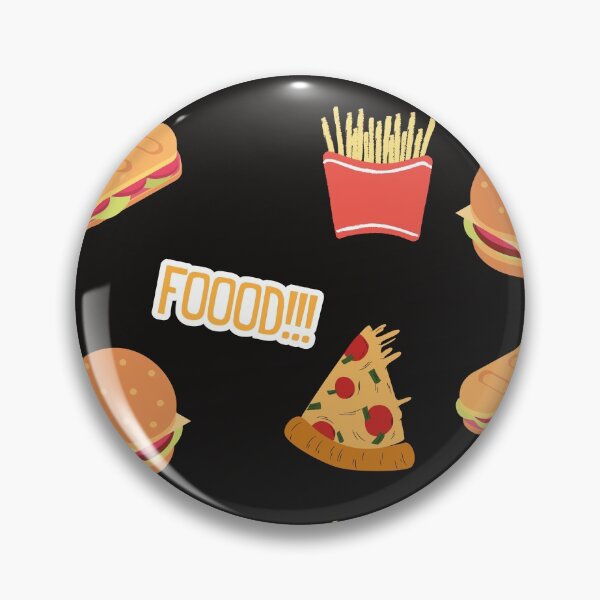 Item preview, Food Pattern: Pizza, Fries, Burger and Sadwich designed and sold by NelBo.