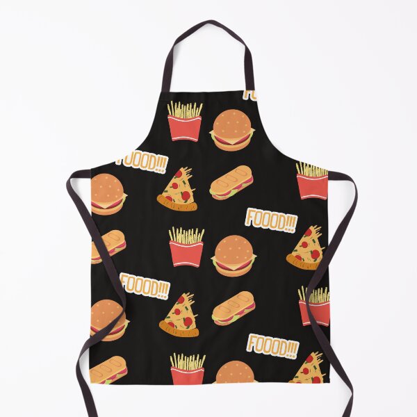 Item preview, Food Pattern: Pizza, Fries, Burger and Sadwich designed and sold by NelBo.