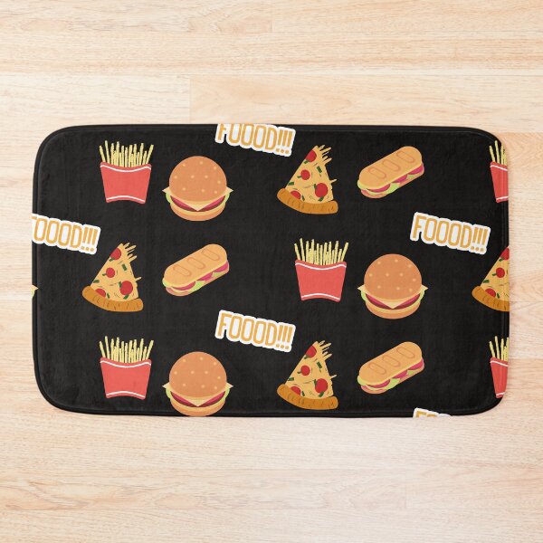Item preview, Food Pattern: Pizza, Fries, Burger and Sadwich designed and sold by NelBo.