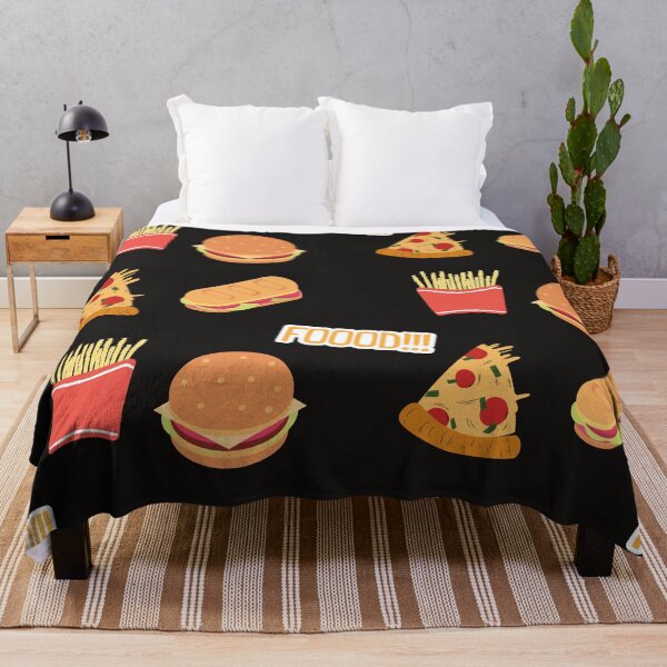 Item preview, Food Pattern: Pizza, Fries, Burger and Sadwich designed and sold by NelBo.