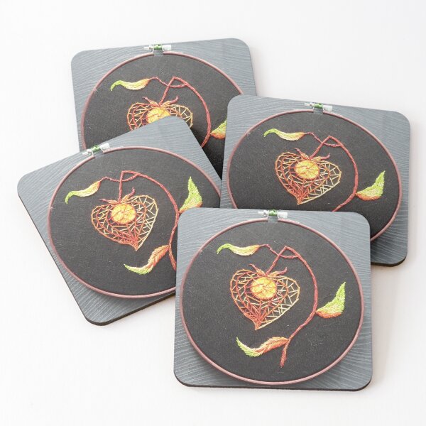Item preview, Groundcherry embroidery designed and sold by MsFledermaus.