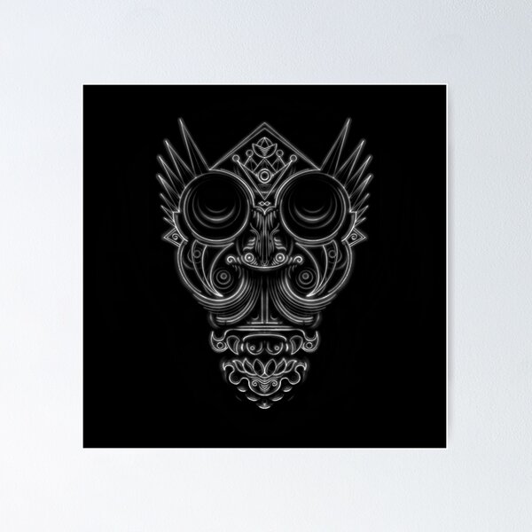 Item preview, Skull of the king designed and sold by Facelessart.