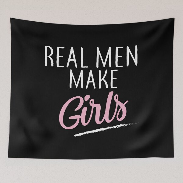 Item preview, Real Men Make Girls designed and sold by KunKhalil.