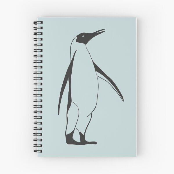 Item preview, Handdrawn black penguin designed and sold by EngineerGoC.