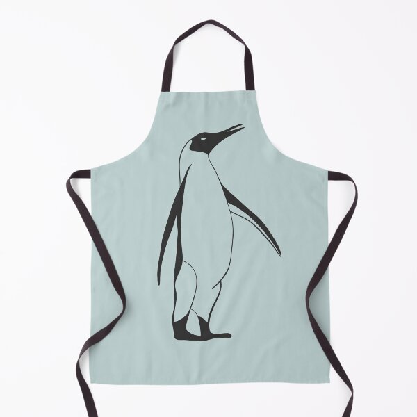 Item preview, Handdrawn black penguin designed and sold by EngineerGoC.