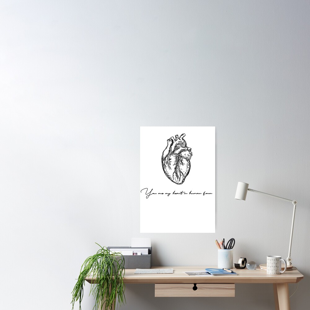 you-are-my-heart-in-human-form-sketch-heart-poster-for-sale-by