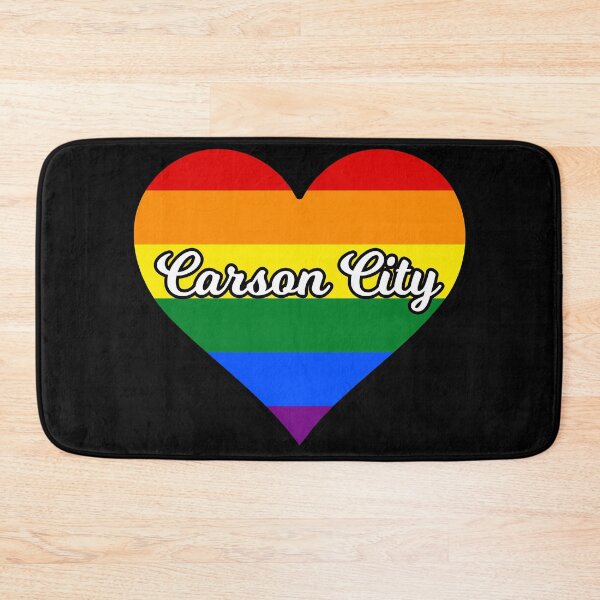 Artikelvorschau, Carson City Nevada Homosexuell Stolz Herz entworfen und verkauft von fearcity.