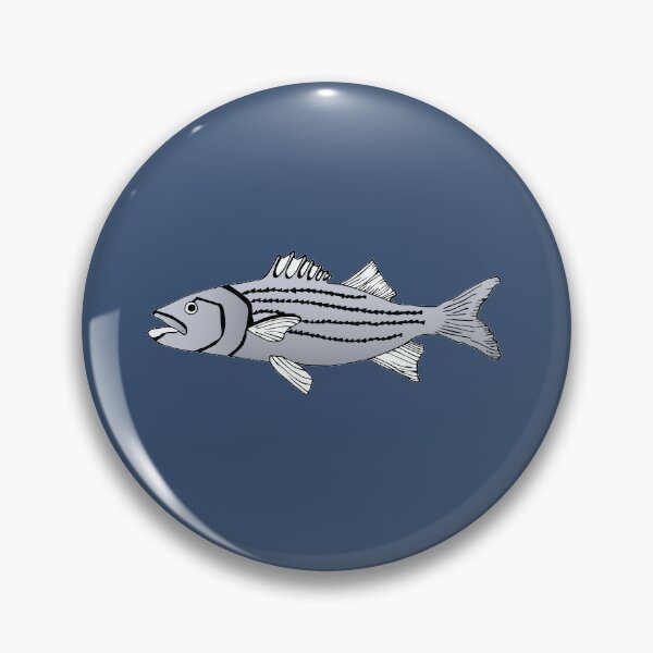 Aperçu de l'œuvre poisson bar rayé! lil fishie - parti à la pêche! créée et vendue par kellzy.