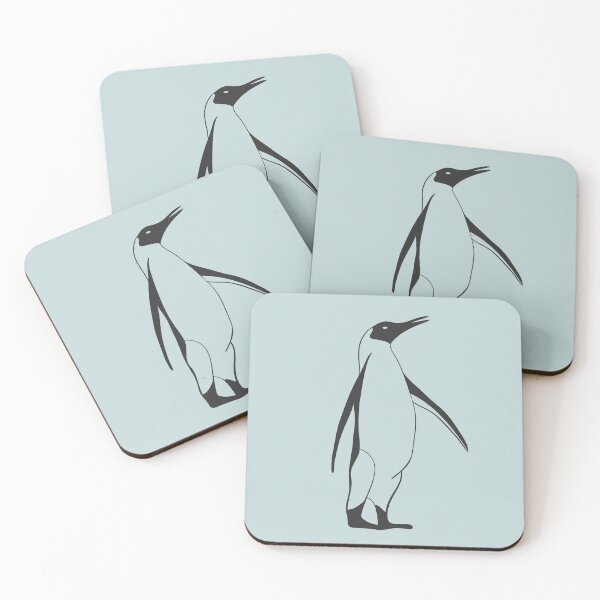 Item preview, Handdrawn black penguin designed and sold by EngineerGoC.