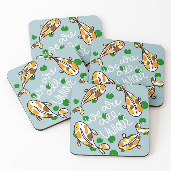 Item preview, We Are All Unique Koi Fish  designed and sold by alyskadraws.