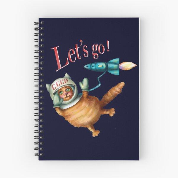 Item preview, Cool red cat astronaut. Let’s go  designed and sold by Sitenkovamary.