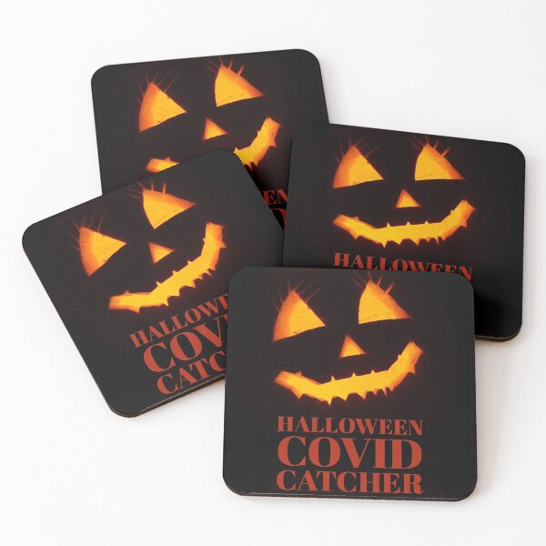 Item preview, Halloween Pumpkin Covid Catcher designed and sold by stevenwoodcock.