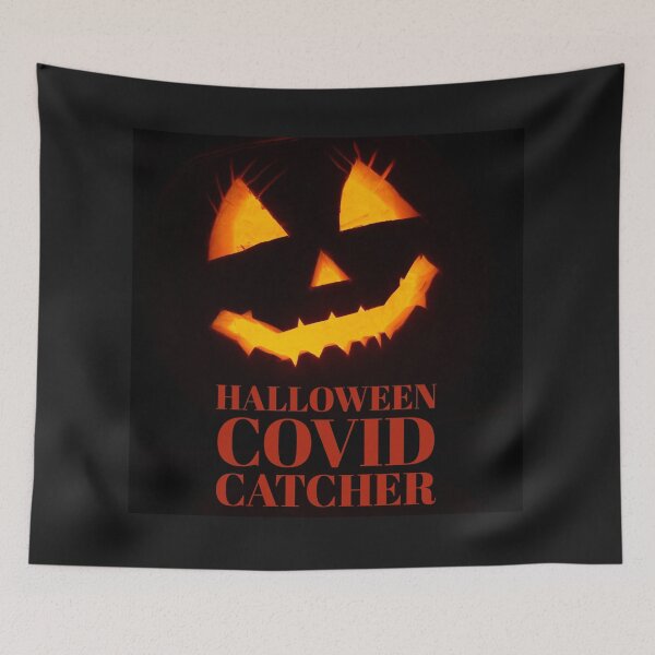 Item preview, Halloween Pumpkin Covid Catcher designed and sold by stevenwoodcock.
