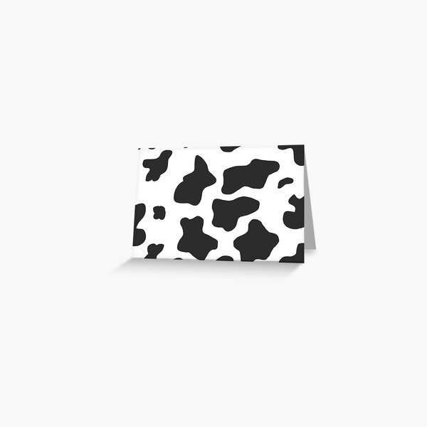 Cow Print  Greeting Card