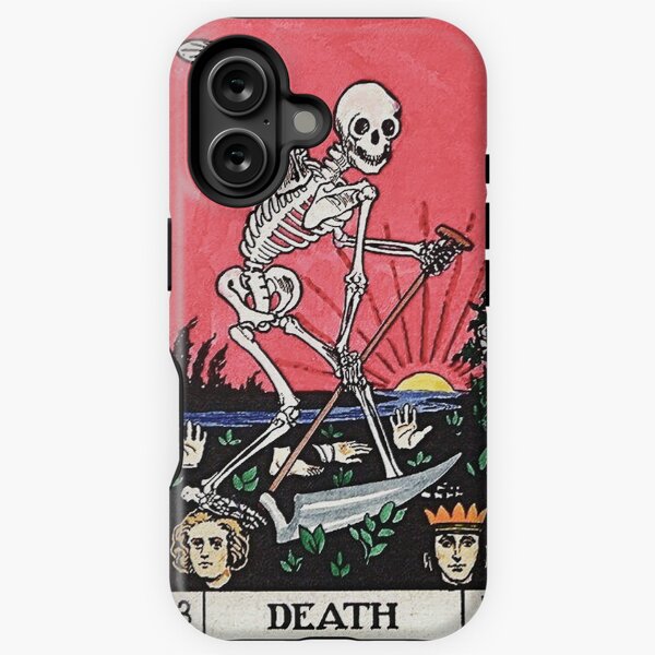 Vista previa del artículo con la obra «Tarot de la muerte», diseñado y vendido por Epitome Girl.