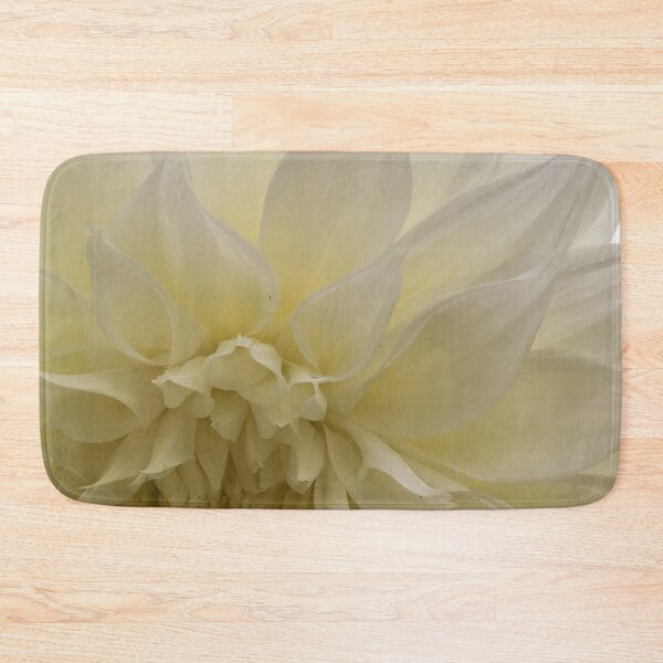 Item preview, Soft Eggshell White Semi Cactus Dahlia Flower in Bloom. Petal Pattern 060 designed and sold by Bees-n-Flowers.