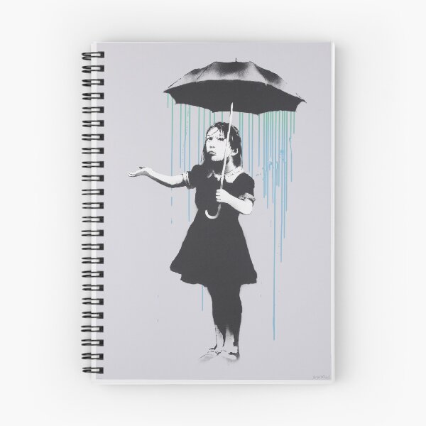 Item preview, Banksy Umbrella Girl With Rain New Orleans  designed and sold by WE-ARE-BANKSY.
