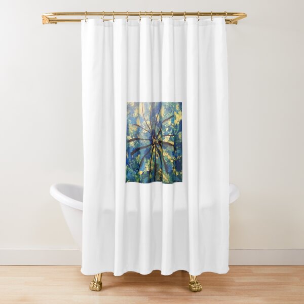 Starburst Shower Curtain